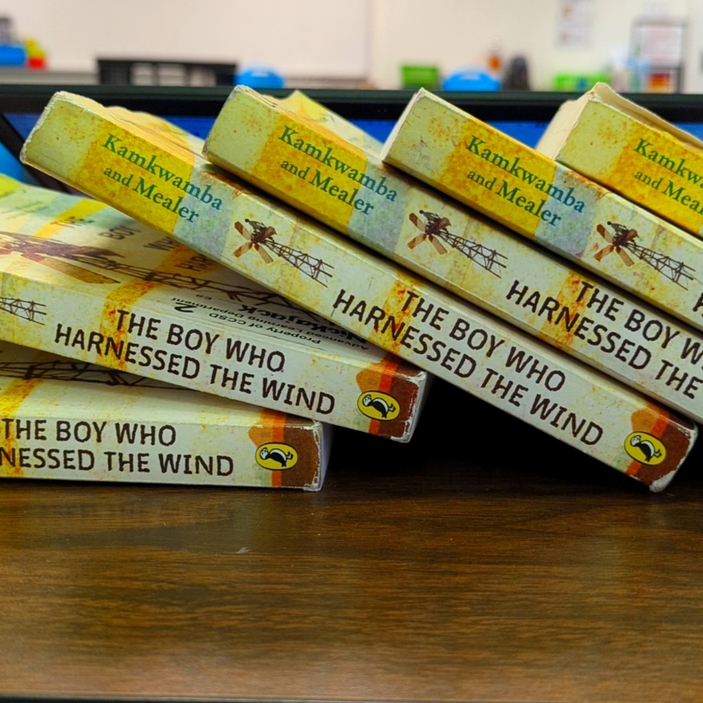 Set of 5 The Boy Who Harnessed the Wind Literature Circles Set of Books